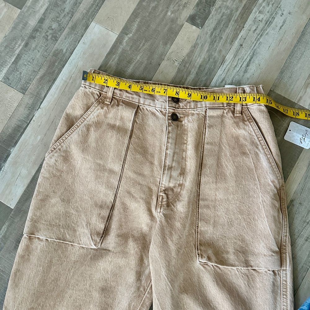 Free People We The Free Marx Slouchy Cargo Pants NWT 27 - Picture 8 of 16